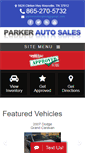 Mobile Screenshot of parkerautoknoxville.com